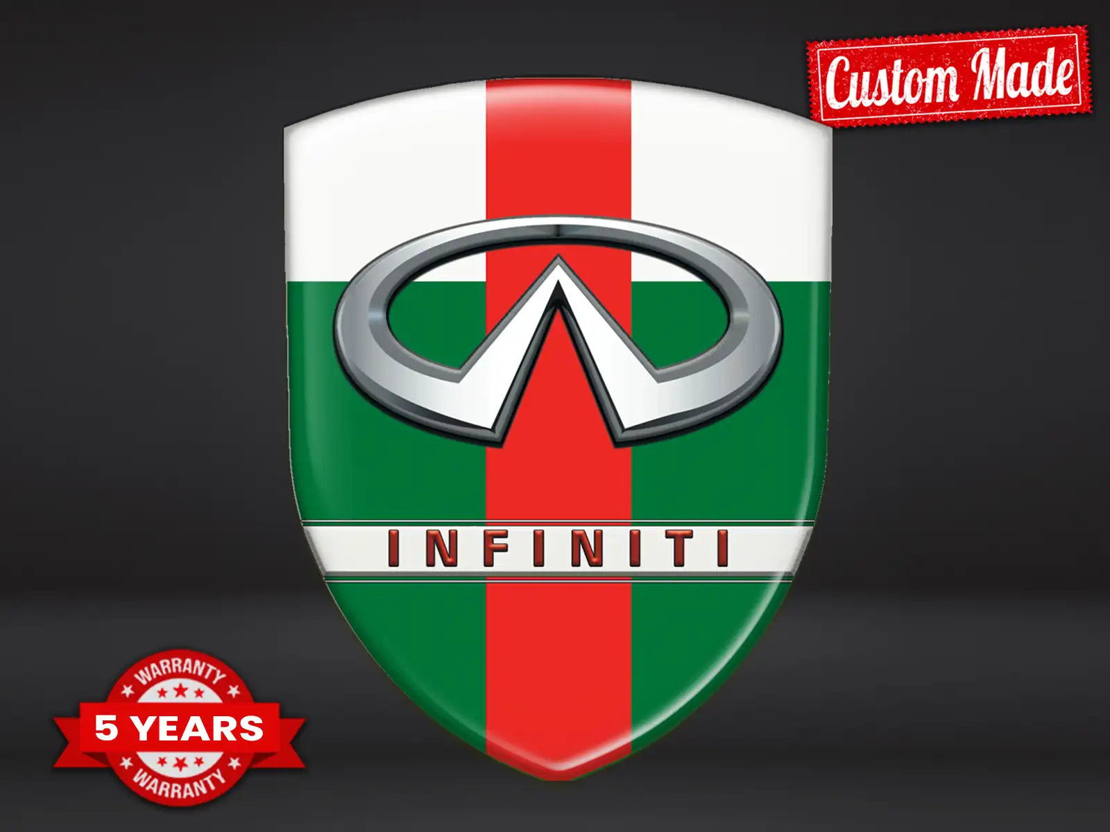 Infiniti Cúpula Pegatina Estilo Personalizado Etiquetas Premium